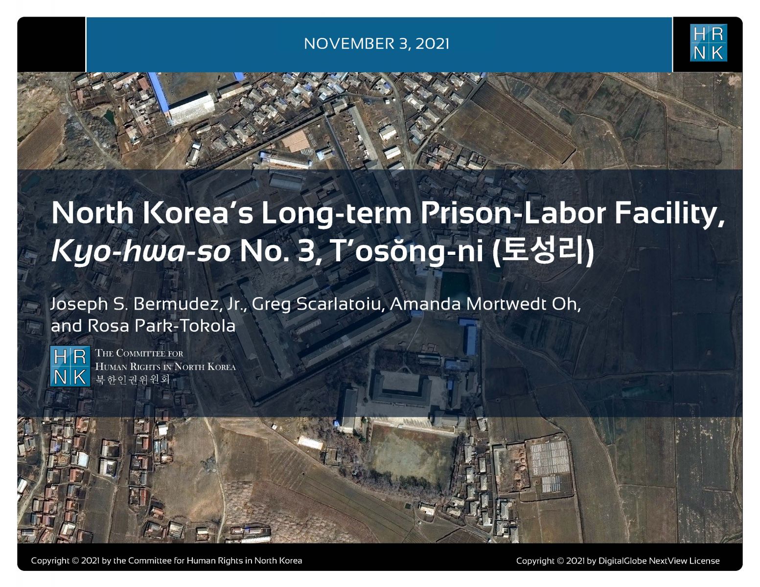 North Korea's Long-term Prison-Labor Facility, Kyo-hwa-so No.3, T’osŏng-ni (토성리)