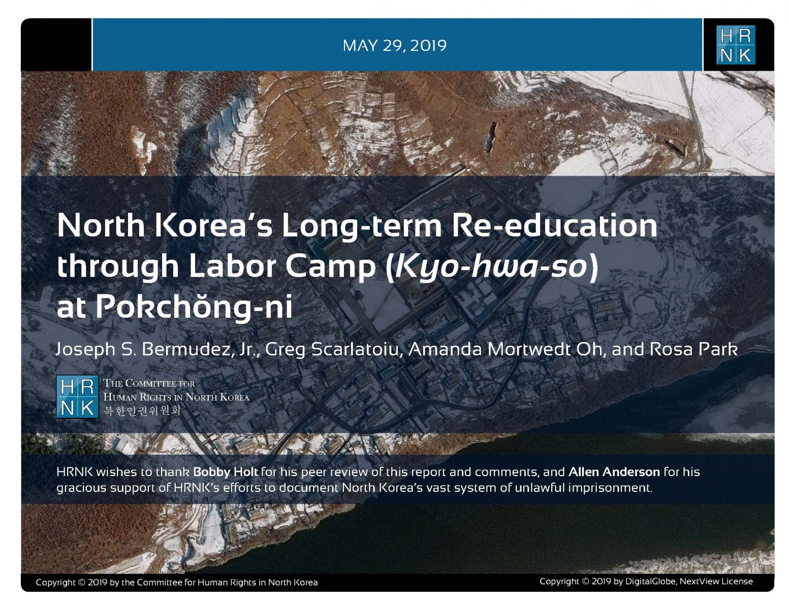 North Korea’s Long-term Re-education through Labor Camp (Kyo-hwa-so)  at Pokchŏng-ni