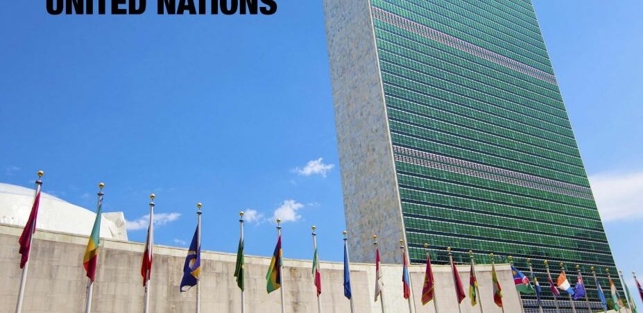 United Nations headquarters.