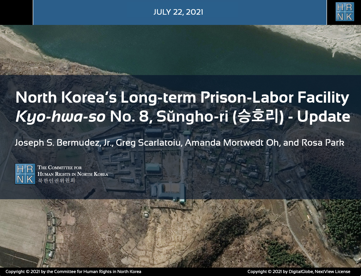 Satellite imagery of North Korean prison-labor facility.