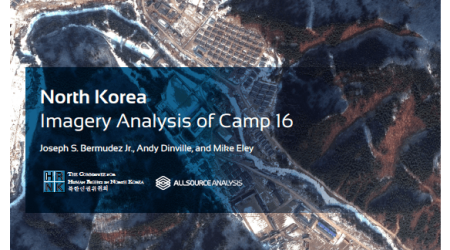 Satellite image of North Korean prison camp.